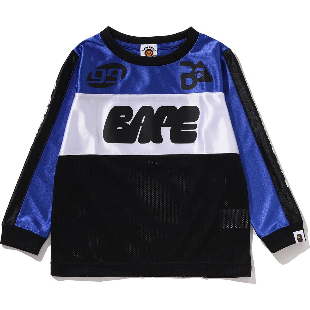 BAPE MESH LS TEE KIDS