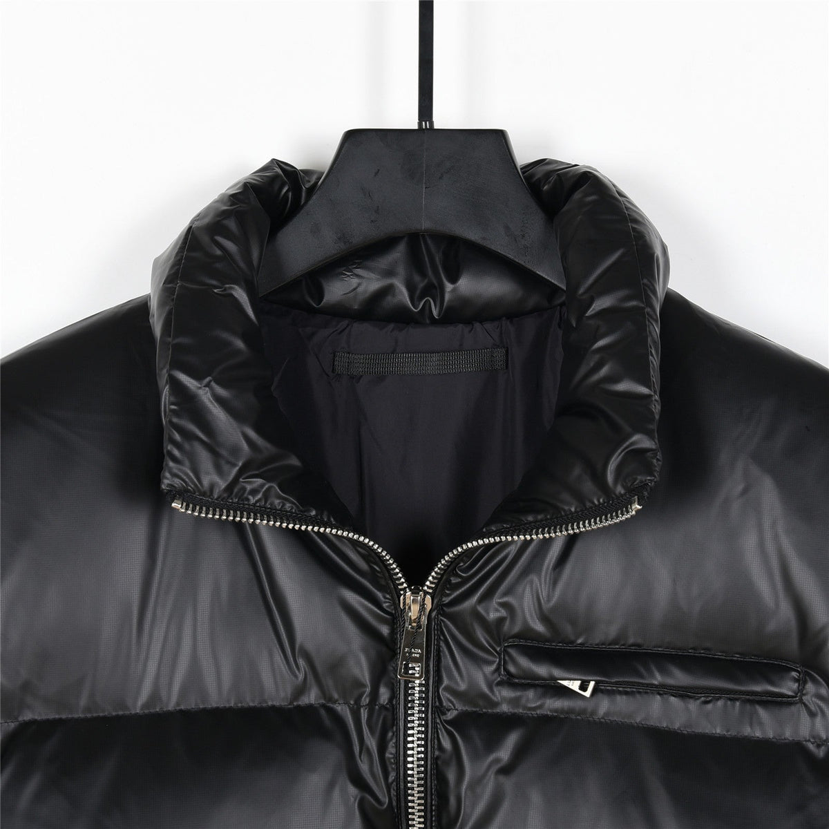 Prada Re-Nylon Down Jacket with RFID Tag and Gold Hardware