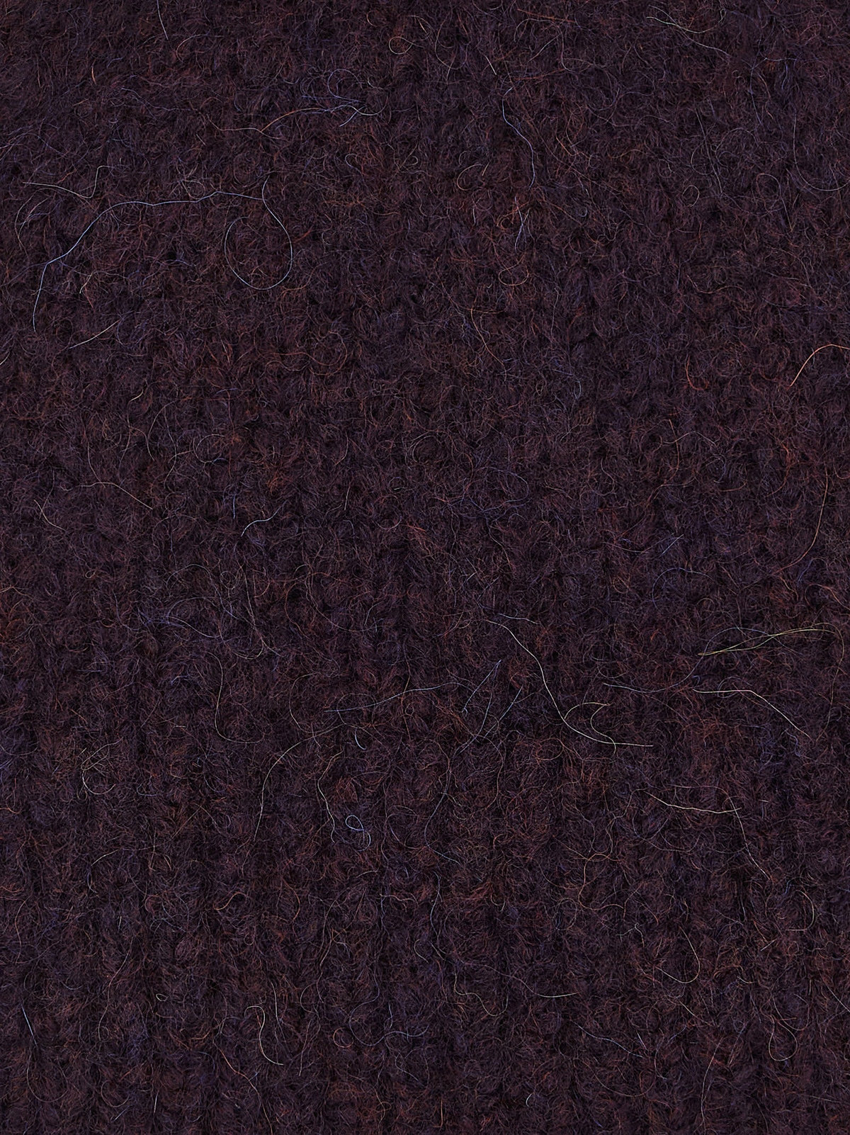 Dries Van Noten Purple Wool Beanie