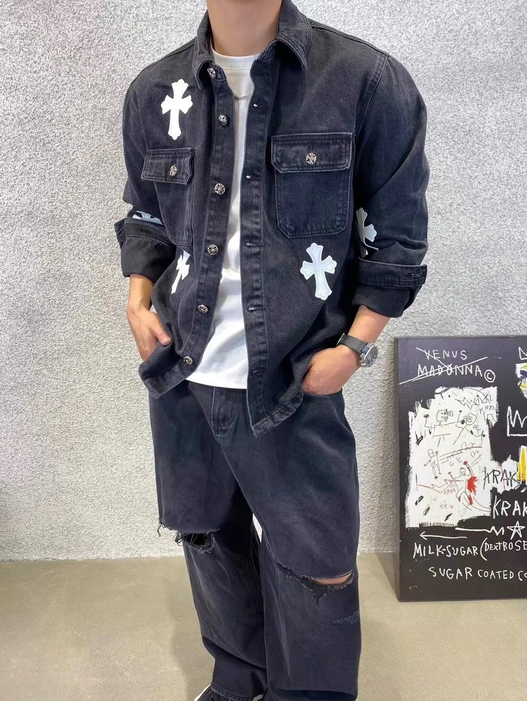 Chrome Hearts New Denim Jacket