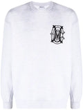 COUNTY OF MILAN logo embroidery sweatshirt