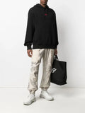 424 logo-embroidered cotton hoodie