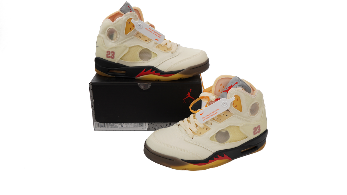 Rsnow Air Jordan 5 Off White DH8565-100