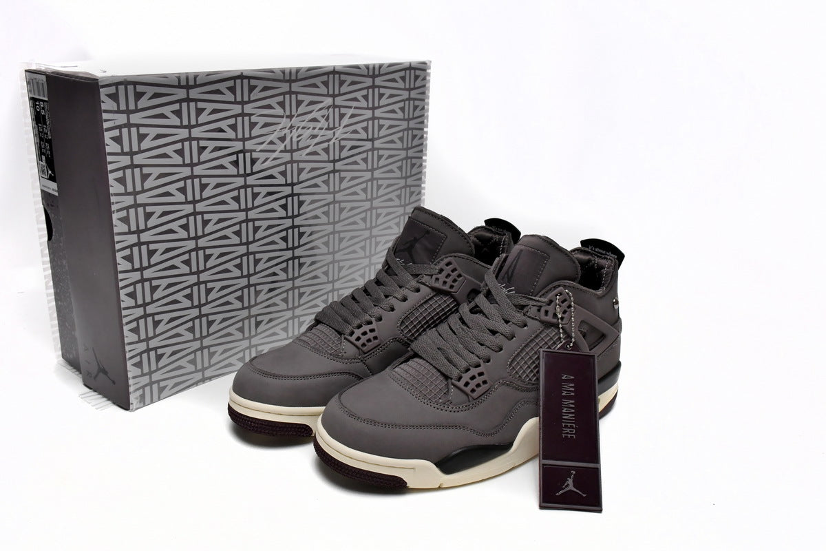 A Ma Maniére x Air Jordan 4 Retro 'Violet Ore' Reps Sneaker DV6773-220