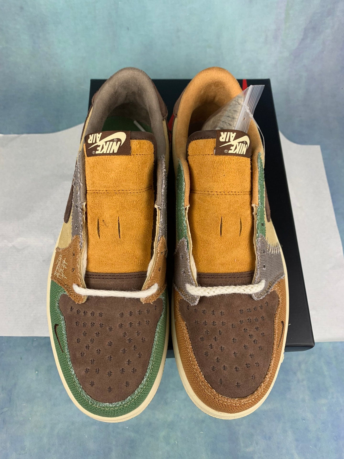 Air Jordan 1 Low Brown Voodoo Doll Unisex Sneakers DZ7292-200