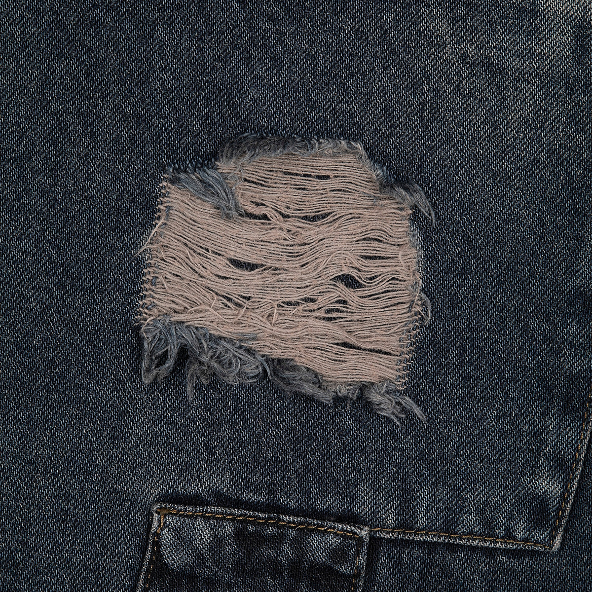"blossom v2" patchwork Denim dark indigo