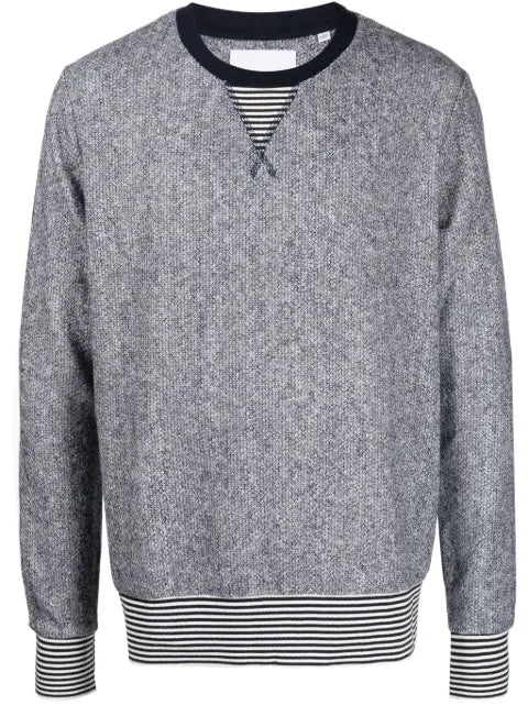 Private Stock The Trajan stripe-detail jumper