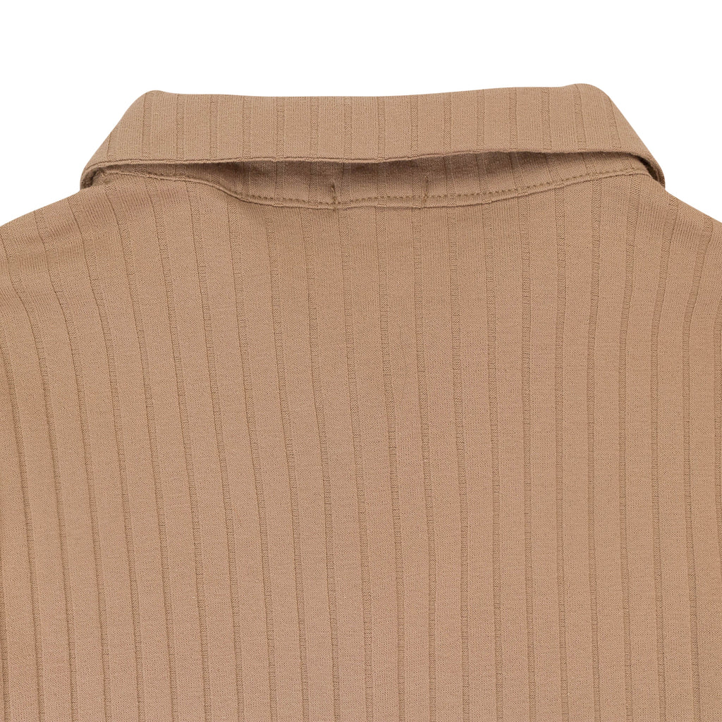 KEYHOLE TAN CARDIGAN