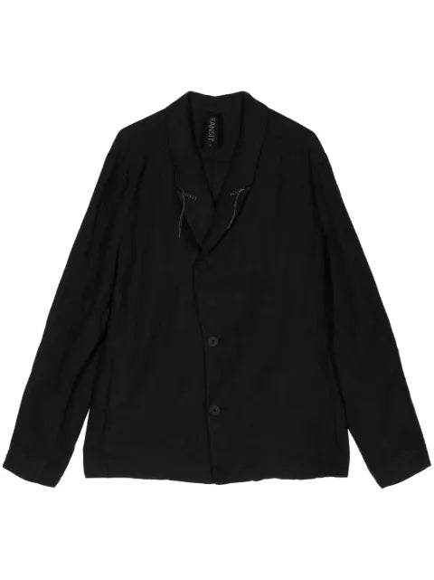 Transit off-centre fastening blazer