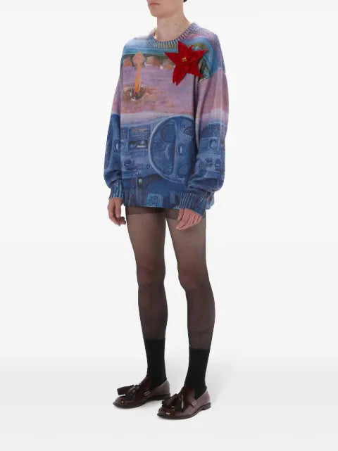JW Anderson printed jumper