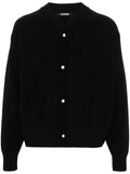 Jacquemus press-stud knitted cardigan