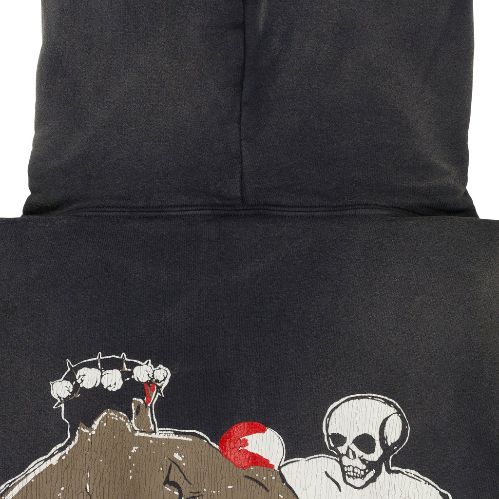 BLACK DENIM TEARS STRUGGLE HOODIE
