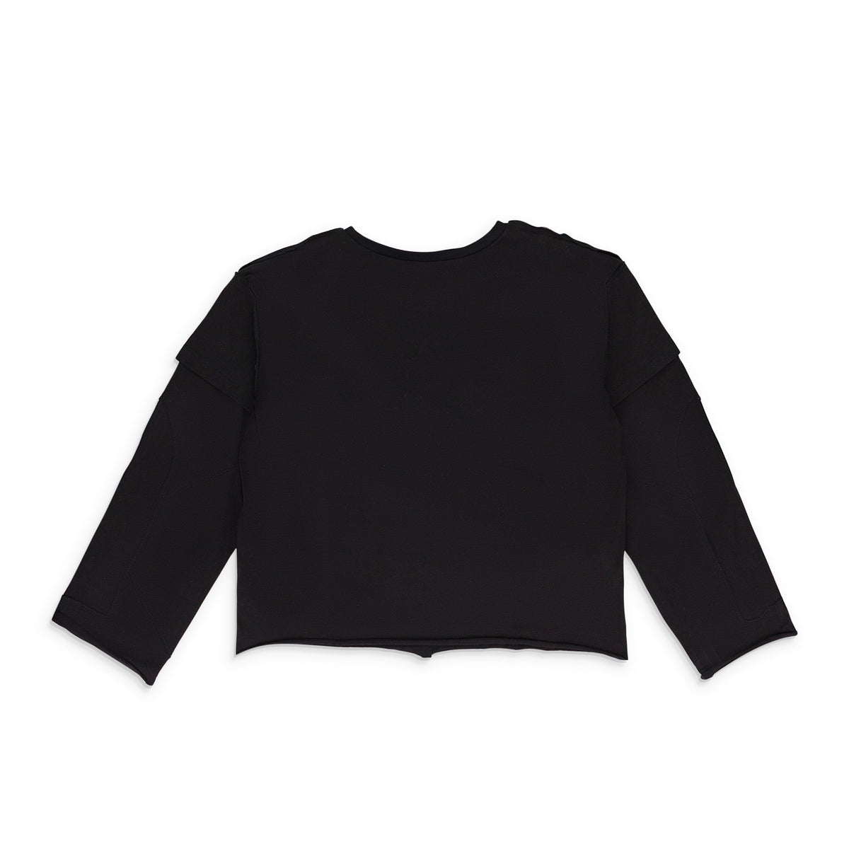 BLACK FLAME LONG SLEEVE T-SHIRT