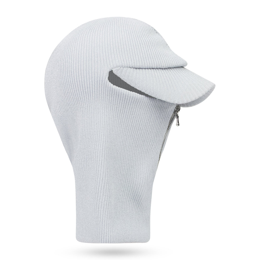 SILVER COVETED ZIP BASEBALL CAP