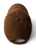 Prada suede baseball cap