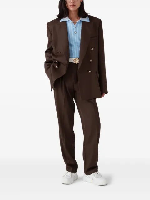 Casablanca peak-lapel blazer