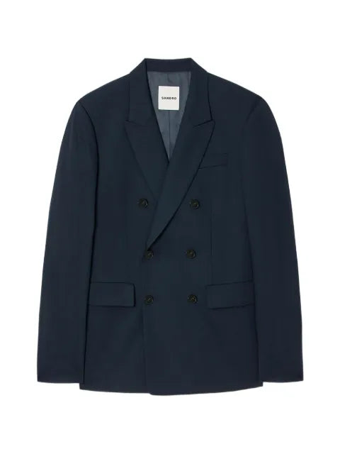 SANDRO double-breasted suit jacket