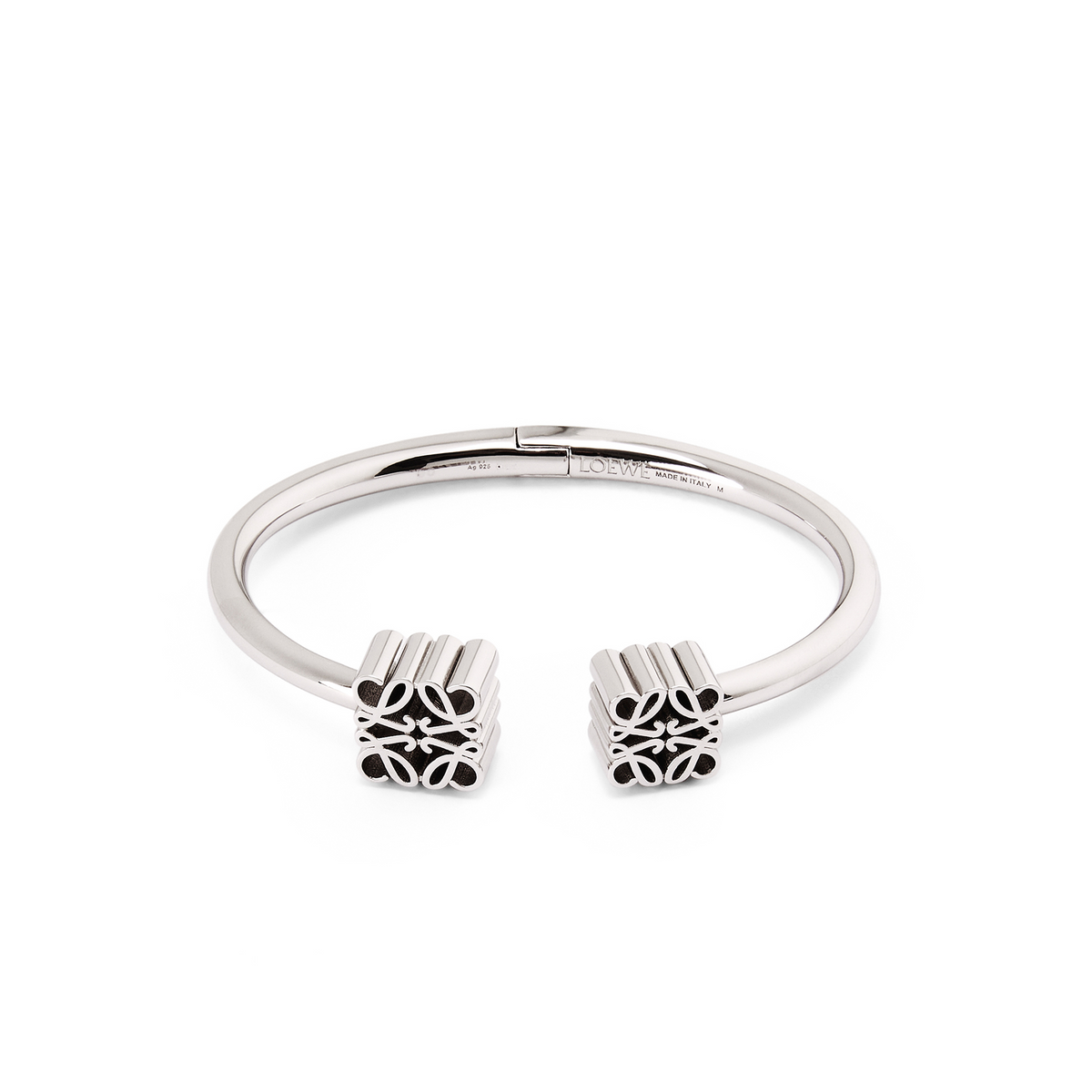 LOEWE ANAGRAM CUFF 2 MOTIFS BRACELET