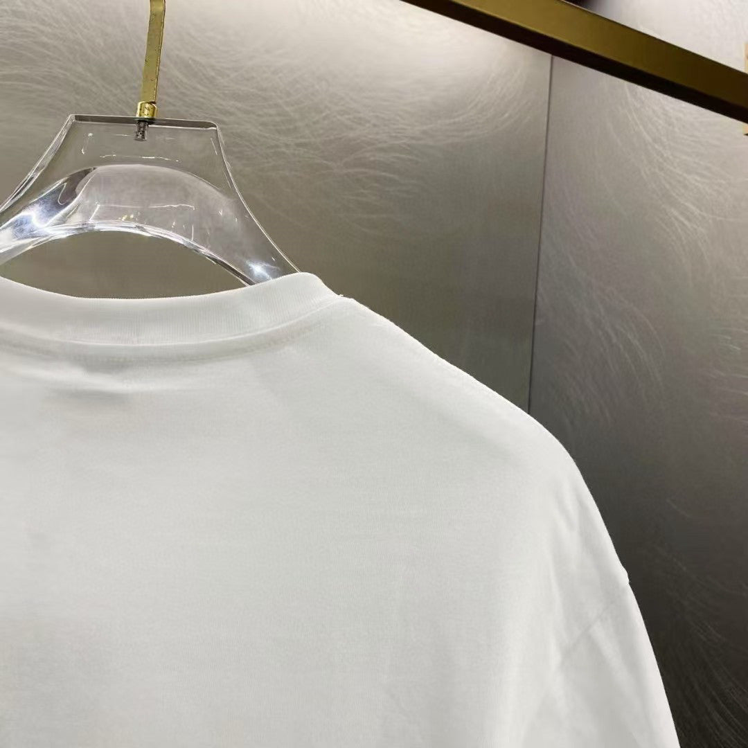 Amiri Arts District Coordinates Front Graphic Crew‑Neck Short‑Sleeve T‑Shirt