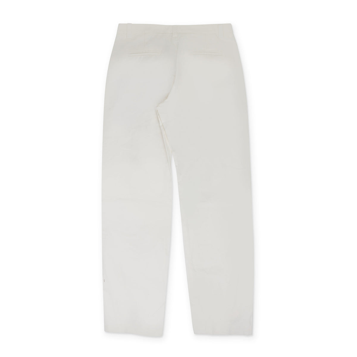 White Winnie Bottom Closure Trouser