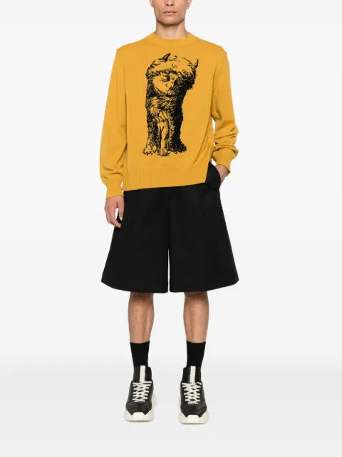 sacai Where The Wild Things Are crew-neck sweater