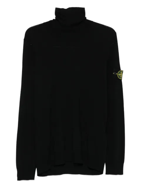 Stone Island 5100025 light-RWS-pure-wool turtleneck jumper