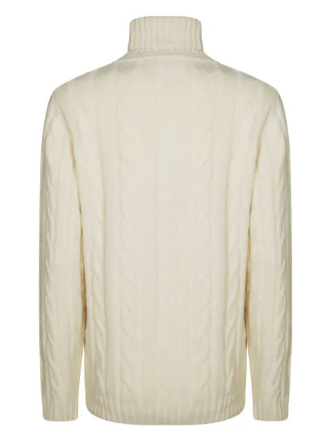 Daniele Fiesoli cable-knit roll-neck sweater