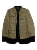 Comme des Garçons Homme Plus layered blazer