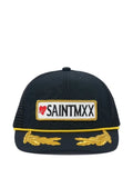 SAINT MXXXXXX logo-appliqué baseball cap