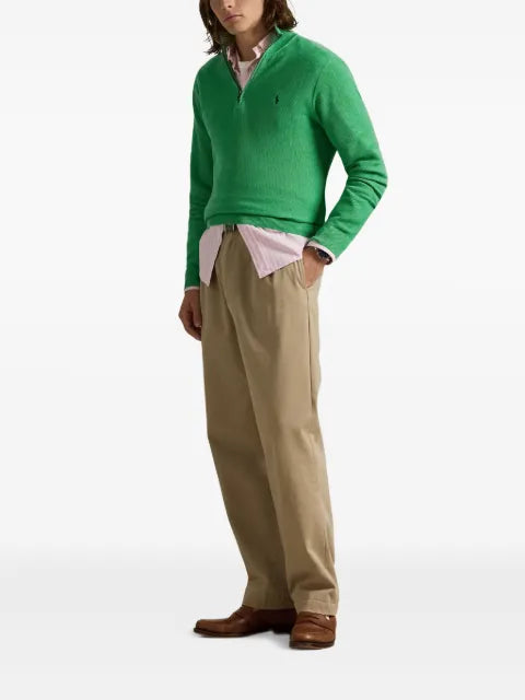 Polo Ralph Lauren quarter-zip cotton sweater
