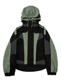 FFFPOSTALSERVICE panelled hooded jacket