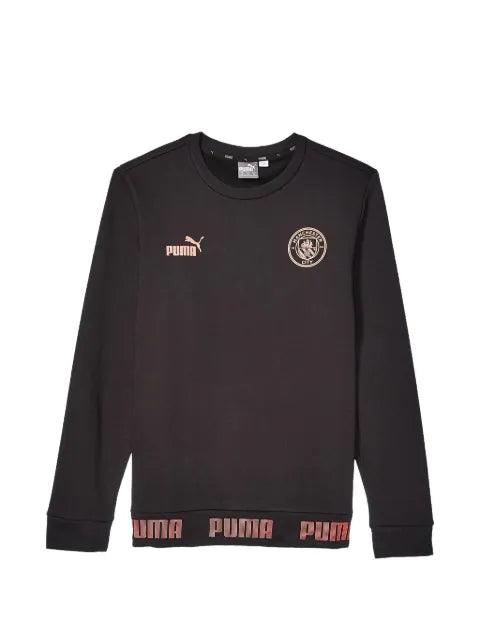 PUMA Manchester City logo-detail sweatshirt