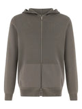 Boggi Milano full-zip jumper in technical blend