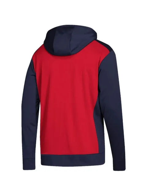 adidas  NHL Washington Capitals logo-detail zip jacket