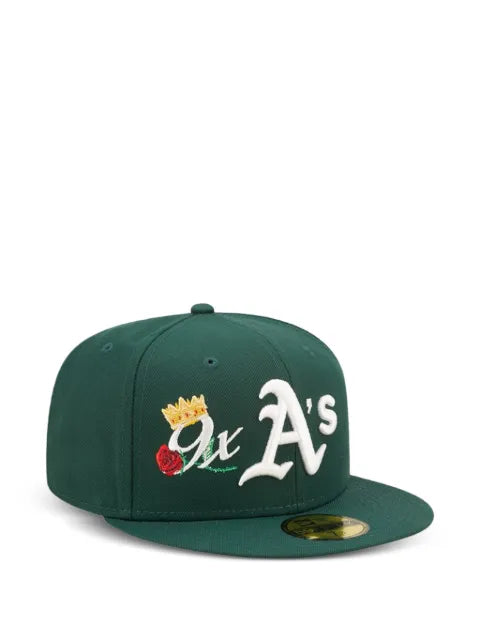 NEW ERA CAP 59Fifty MLB Oakland Athletics Crown 9X Champs baseball cap