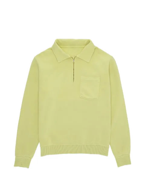 Fortela Yale zip-up woven sweatshirt