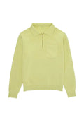 Fortela Yale zip-up woven sweatshirt