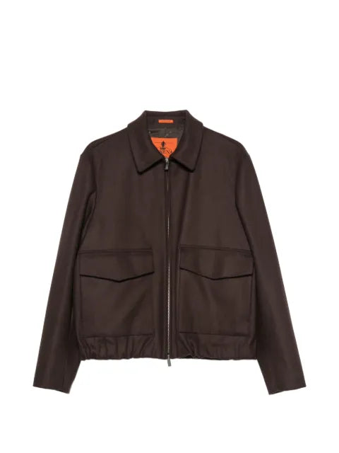 Barena Magan flap-pocket bomber jacket