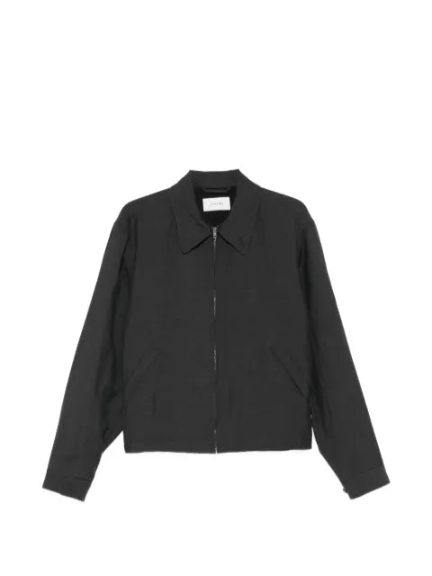 LEMAIRE short blouson in viscose linen gabardine