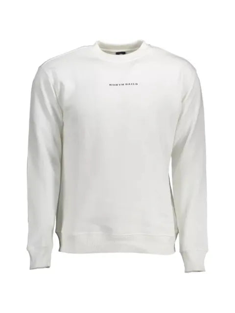 North Sails logo-print cotton sweater