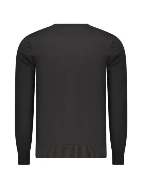 COVERI MOVING logo-embroidered crew-neck sweater