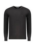 COVERI MOVING logo-embroidered crew-neck sweater