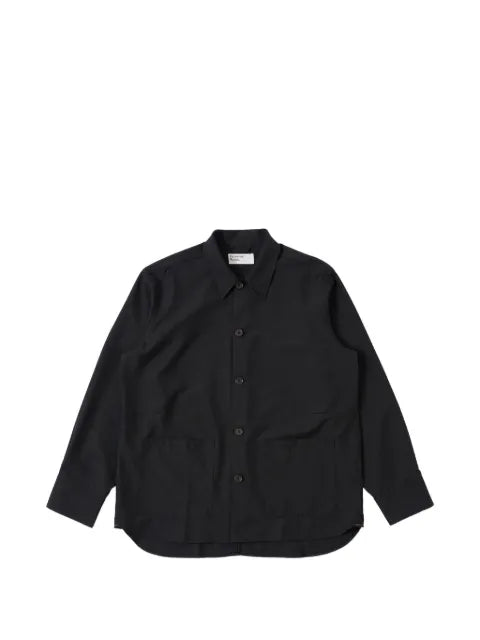 Universal Works patch-pocket overshirt