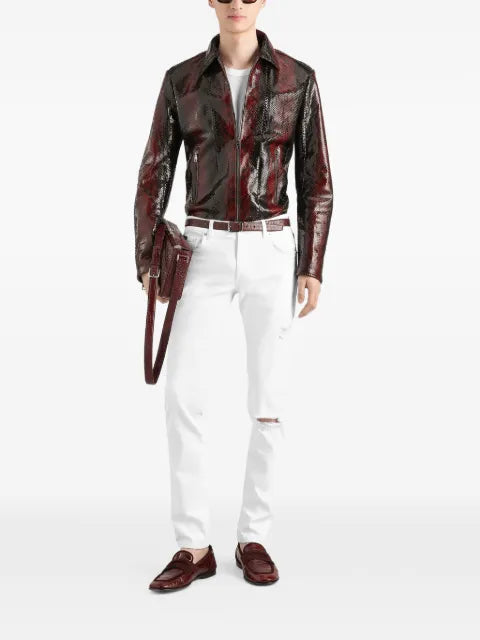 Dolce & Gabbana Migjorn Python jacket