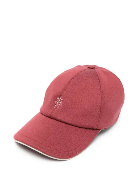 Eleventy touch-strap baseball cap