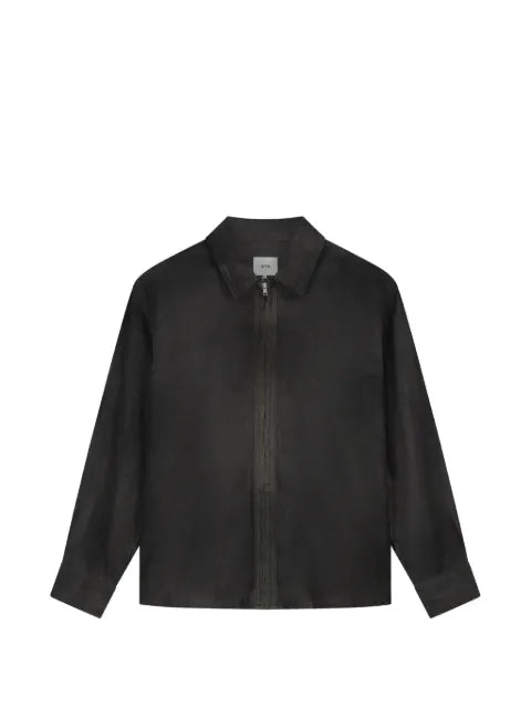 Arte Antwerp zip-up long-sleeve shirt jacket
