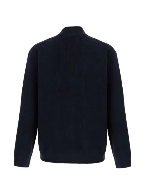 NN07 quarter-zip ribbed sweater