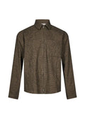 Another Aspect check-pattern zip-up overshirt