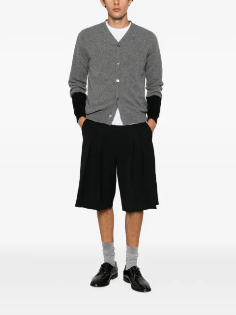 Comme Des Garçons Shirt colour-block cardigan