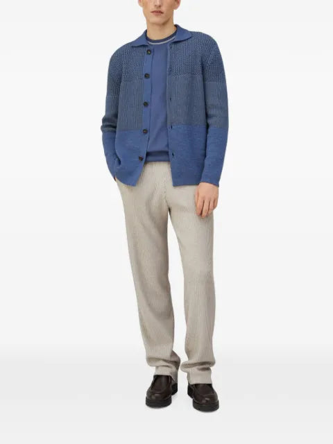 RETORI contrast-trim crewneck sweater